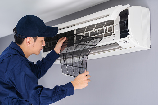 Humidifier and dehumidifier installation